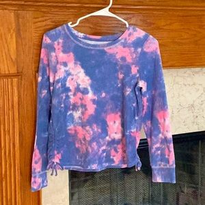 SO thermal tie dye, girls XL